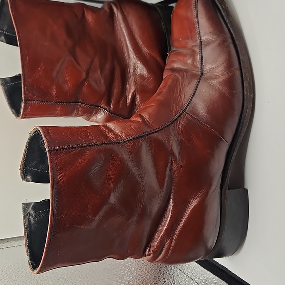 Vintage Brown Leather Florsheim Chukkas - Picture 7 of 14